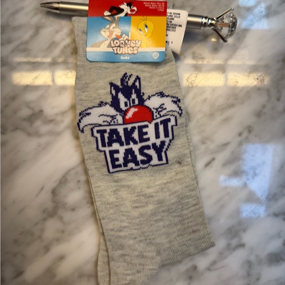 Warner Bros. Other - Looney Tunes Gray Socks